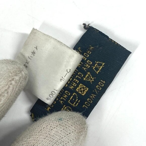 LOUIS VUITTON M75377 LV logo beanie knit cap Knit hat wool Black - Picture 14 of 16